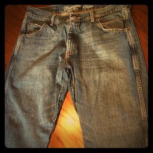 Pair #3-Wrangler Retro Relaxed Straight Jeans